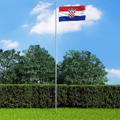 Vidaxl Flag of Croatia, 90 X 150 Cm