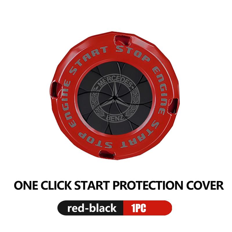 Push Start Button Cover Start Stop Protective Push Button Cover Auto Accessories For Benz AMG W213 W124 W108 W126 Exclusive W204 PH8