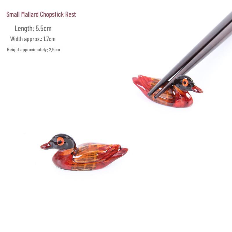 

Креативная подставка для палочек в виде мандаринки - Милый деревянный держатель в виде животного для ресторанов и отелей