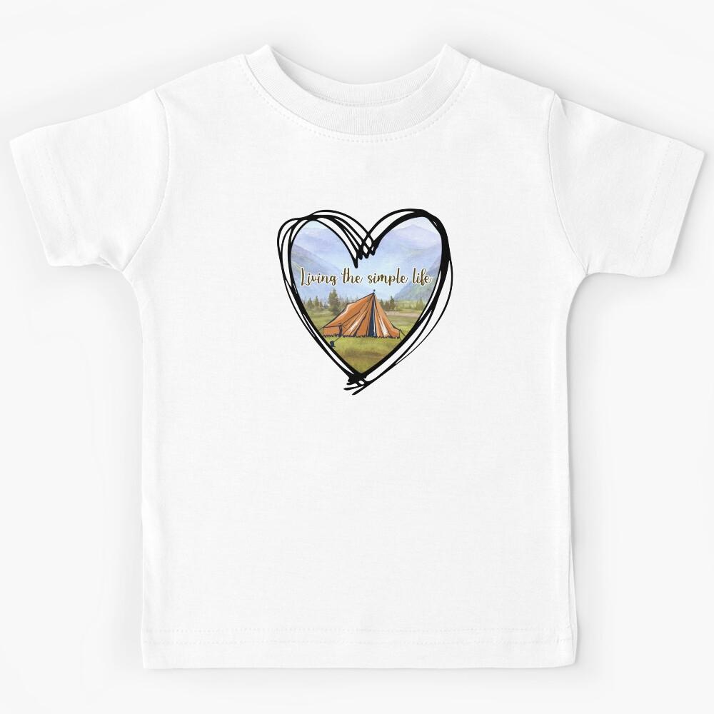 Living The Simple Life Kids T-Shirt 130