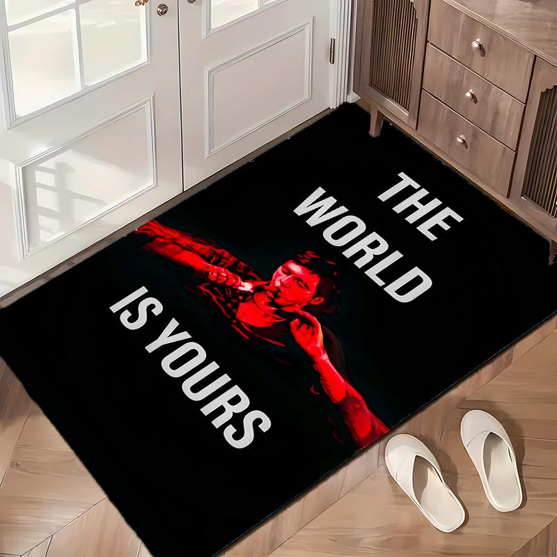 Scarface (1) Office Carpets Suitable for Living Rooms Bedrooms Offices and Kitchens a Gift for Modern Home Decor