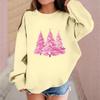 Children's Fashionable Casual Long-sleeved Loose Christmas Print Pullover Sweatshirt