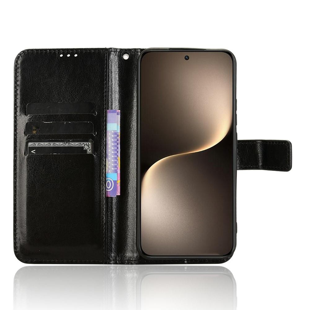 For Honor Magic7 5G Case Crazy Horse Texture PU Leather Phone Wallet Cover