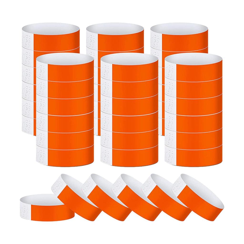 600Pcs Paper Wristbands ID Bands Party Wristbands for Clubs Party Bars