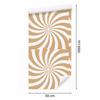 Hippie Background Wallpaper White and Gold for Living Room and Bedroom 50x1000