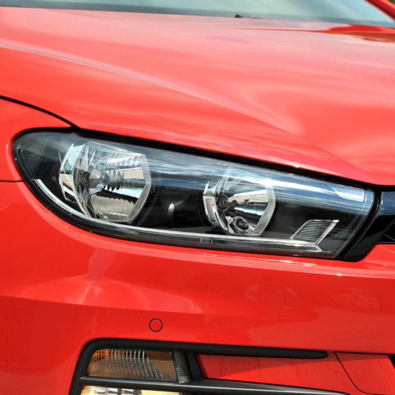 Pair For VW Volkswagen Scirocco 2009-2016 Car Headlight Cover Lens Lampshade Head Light Caps Lamp Shell