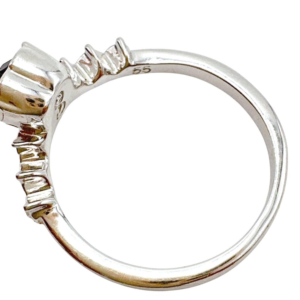 Swarovski No. 14 Heart Ring  Silver Women Used