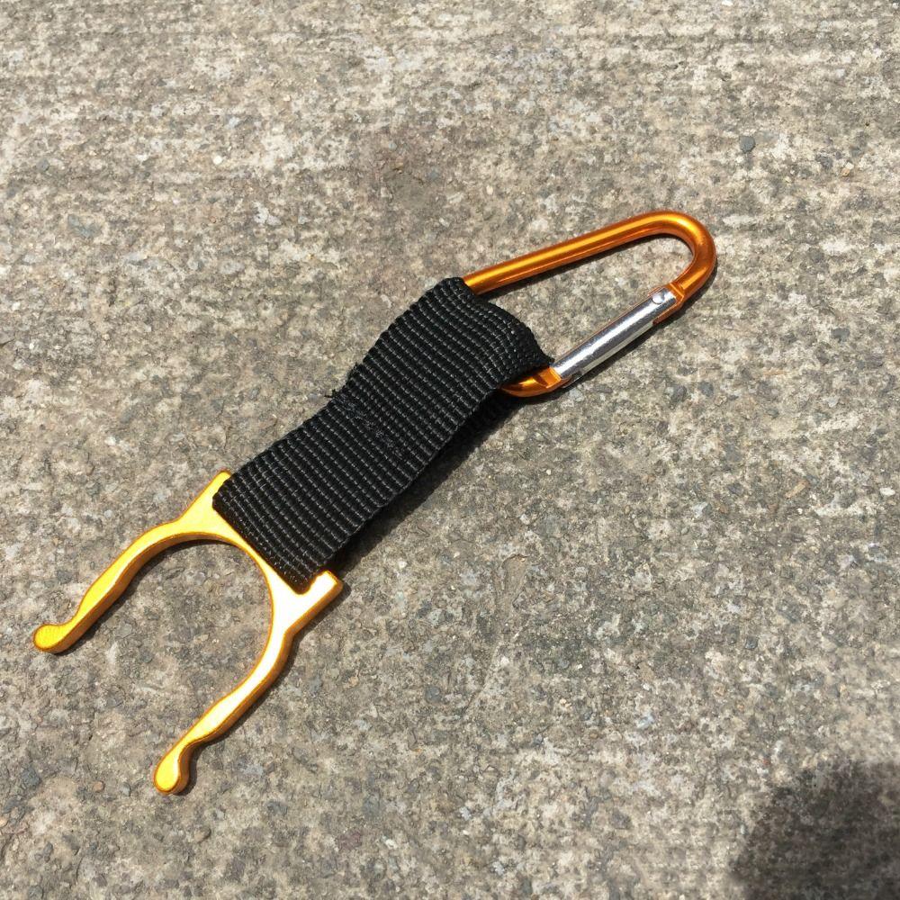 Backpack Hanger Hook Kettle Holder Carabiner Carrying Water Bottle Clip Hook  Traveling Tools
