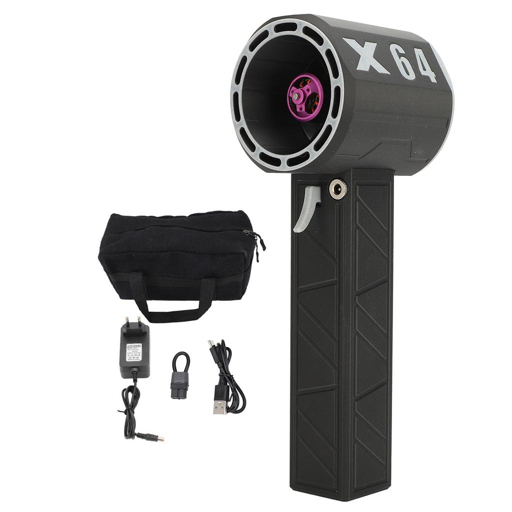 Super Jet Fan Powerful Wind 64mm Duct 8000MAH Efficient Turbo Fan for Car Outdoor Home