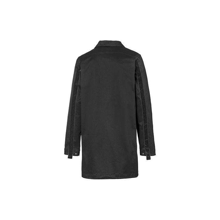 Puma Collaborative Logo Woven Mid-Length Trench Coat Men Outerwear Black 595344-01