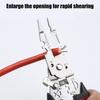 Professional 6Inch MultiFunctional Wire Stripper Crimper Cable Cutter Tool For Electrical Work And Cable Stripping
