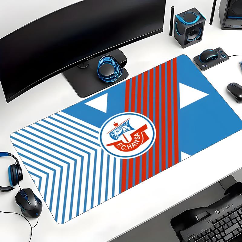FC Hansa Rostock (1) Mouse pad With A Non Slip Rubber Base Perfect For Home Office Use And An Ideal Gift For Gamers