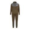 Mens Two Tone Cotton Blend Workout Tracksuit