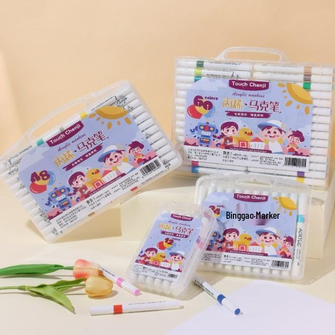 

Acrylic Markers: Opaque & Blendable for Kids DIY Art & School Projects