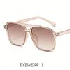High-End Trend Double Bridge Aviator Sunglasses for Men and Women