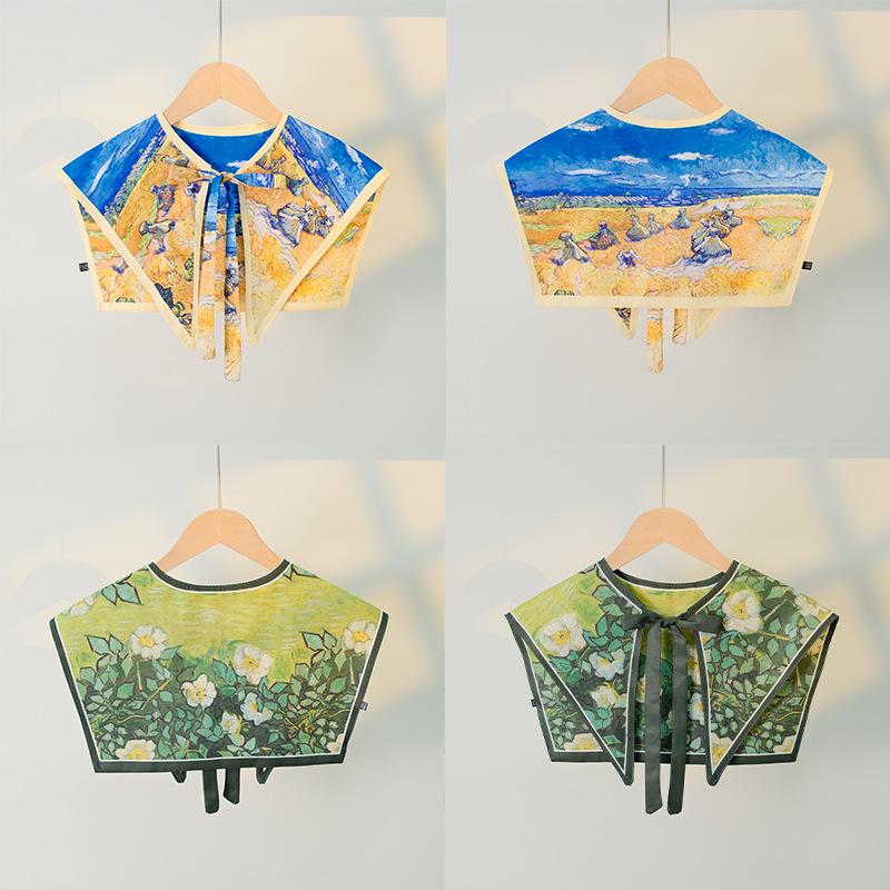 French Vintage Lace-Up Shawl: Women's Spring/Autumn Decorative Caplet, Thin Layered Neck & Shoulder Cover