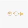Valentino GaraVani V Logo Pearl Earrings J0e35 Uxm 0o3
