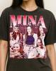 MINA STARSIAK Hawk T-Shirt, Vintage Tv Personality Reality Star Celebrity Performer Tee, 90s Retro Throwback, Mina Starsiak Hawk Sweater