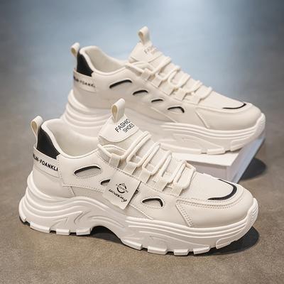 Daddy Shoes Men's Autumn New Breathable Mesh Shoes Men's Platform Men's Sports and Leisure Shoes