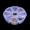 Fashion Beads Organizer 8 Grids Empty Storage Box Jewelry Container Nail Art Rhinestones Case