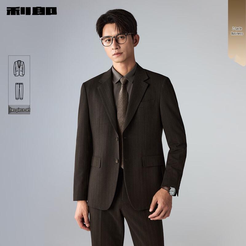 Lilang Men s Striped Business & Wedding Suit Set 175