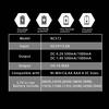 PALO Caricabatterie AA AAA Caricabatterie 18650 Caricabatterie ricaricabile per AA 3A 18650 14500 17500 con display LED