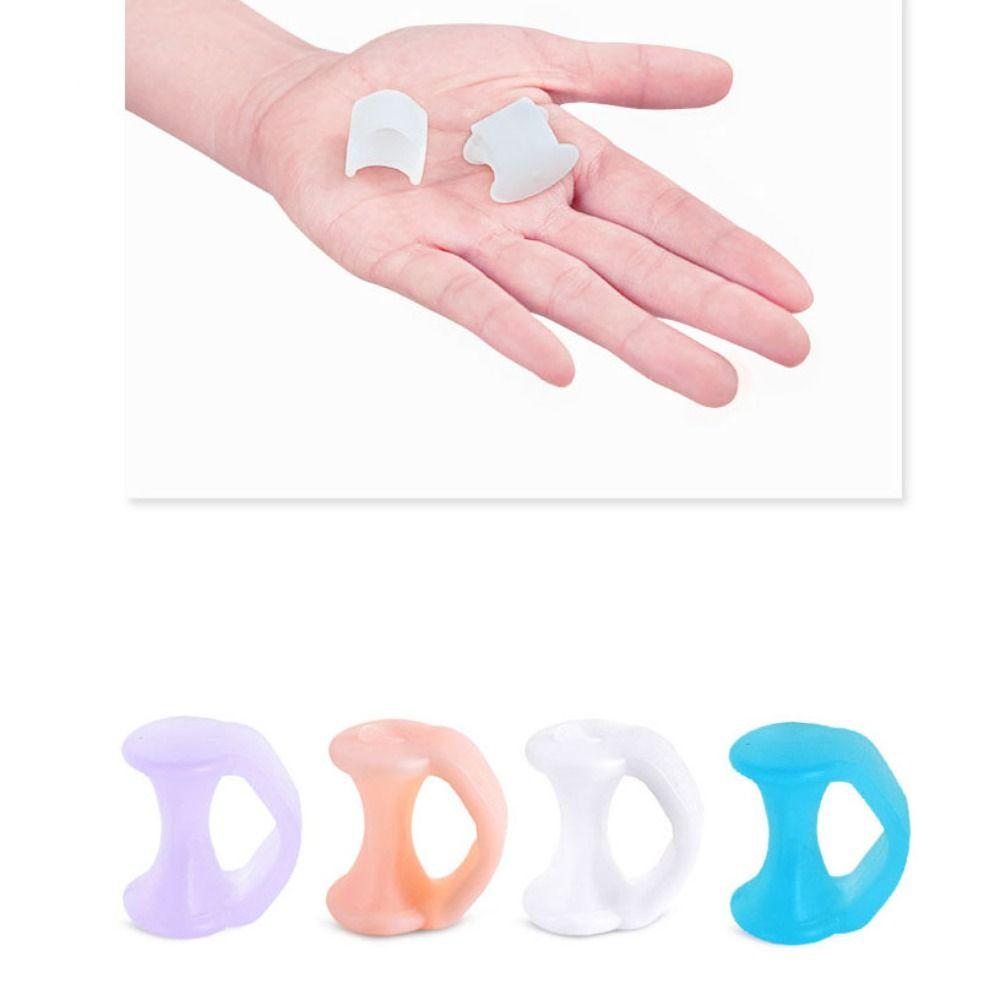 2pairs Spreader Silicone Gel For Pedicure Toe Valgus Corrector Toe Orthopedic Products Toe Separator Straightener Finger Protector