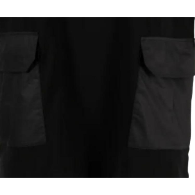 Y-3 Solid Color Logo Casual Short Sleeve T-Shirt Men Tops Black H63071