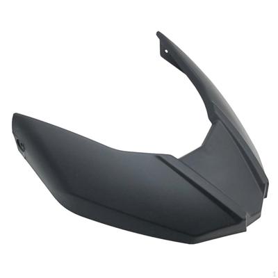 Front Fender Fairing Beak Extention Wheel Cover Easy Installation Professional Black Repair Parts