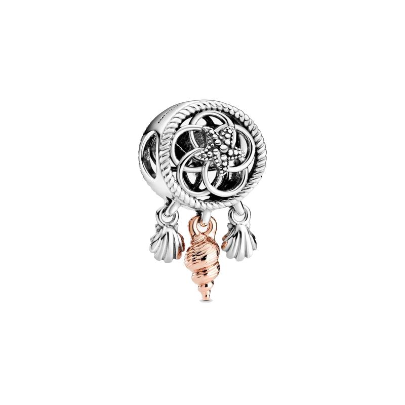 Pandora Seashell Dream Catcher Charm Women s Silver 788944C00