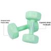 Hexagonal PVC Dumbbells for Women's Fitness & Children's Yoga Training