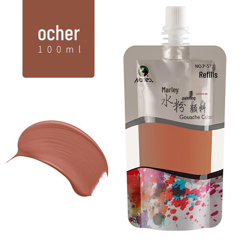 Mali Concentrated Gouache Paint Refill - Jelly Pigment for Art Exams