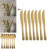 Elegant Gold Polka Dot Stamping Happy Birthday Party Decor Supplies Disposable Tableware Set
