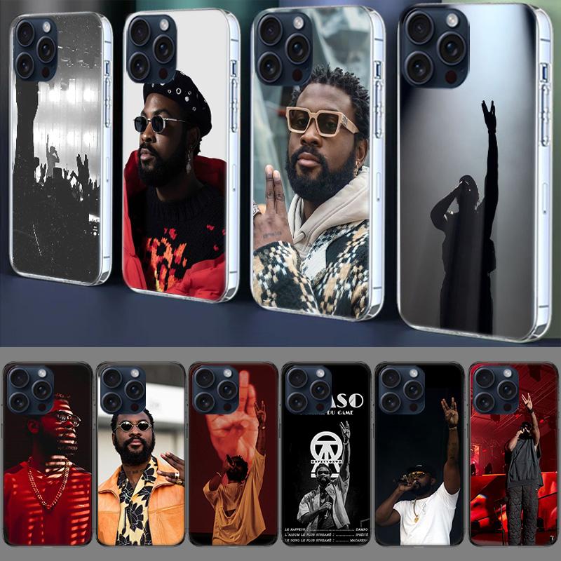 Damso Rapper Clear Phone Case For Iphone 17 Air 16 Pro Max 15 Pro 14 Plus 17E 16E 11 13 12 Mini Cover Cases Fundas Cell TPU Capa