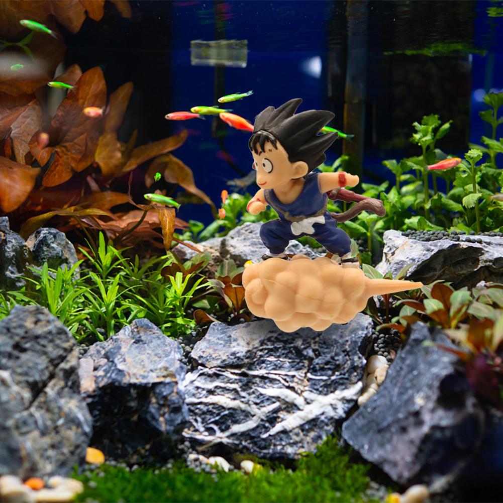 The Monkey King Resin Artificial Ornaments Aquarium Fish Tank Decor Accessories Desktop Decoration