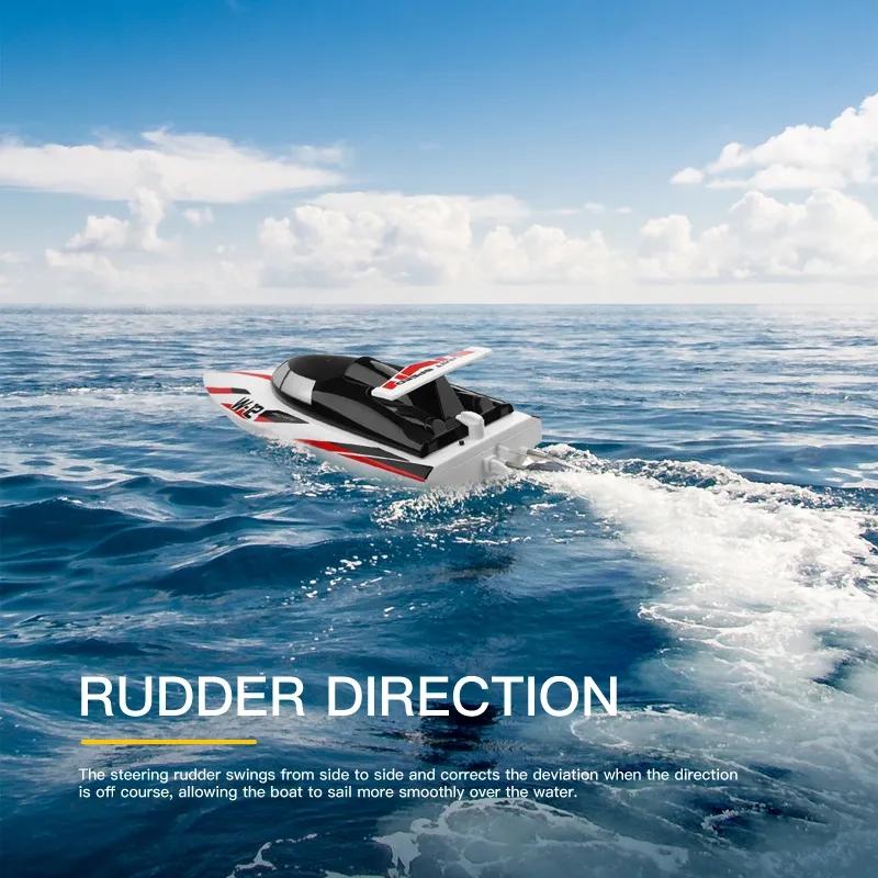 WLtoys 2.4G WL912-A RC Boat Waterproof Upgrade 35km/H High SpeedBoat RechargeablE Remote Control Ship Adult Children Toys Gift