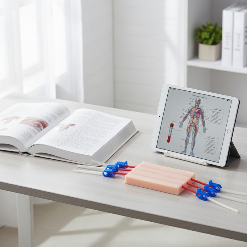 Venipuncture Enjeksiyon Pratik Pedi Simülasyonu İnsan Derisi Yırtılmaya Dayanıklı Taşınabilir Öğrenciler Hemşireler İçin Dikiş Eğitimi Modeli