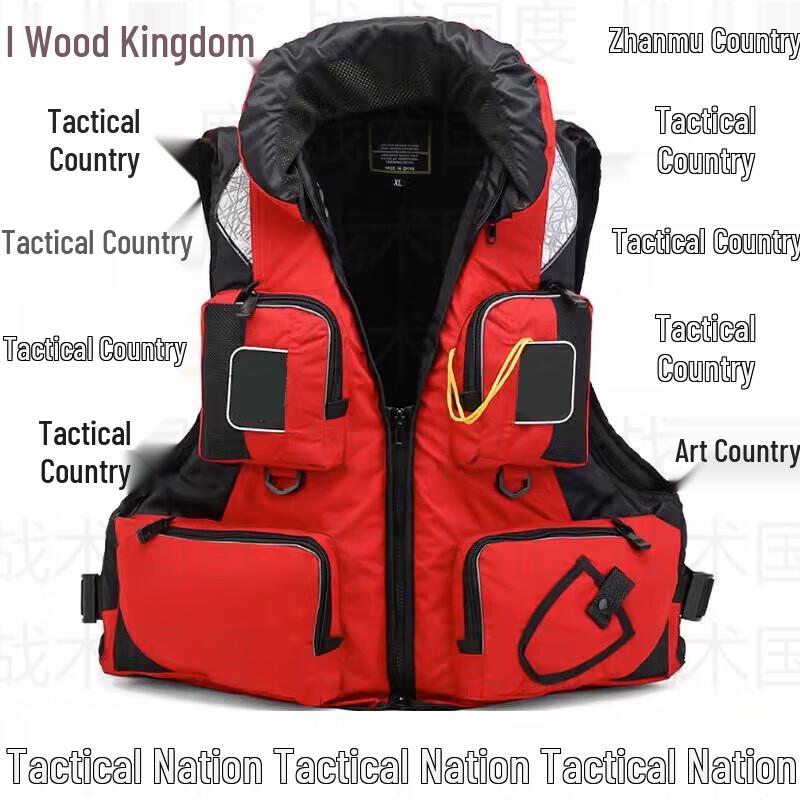 Adult Multi-Pocket Emergency Life Vest