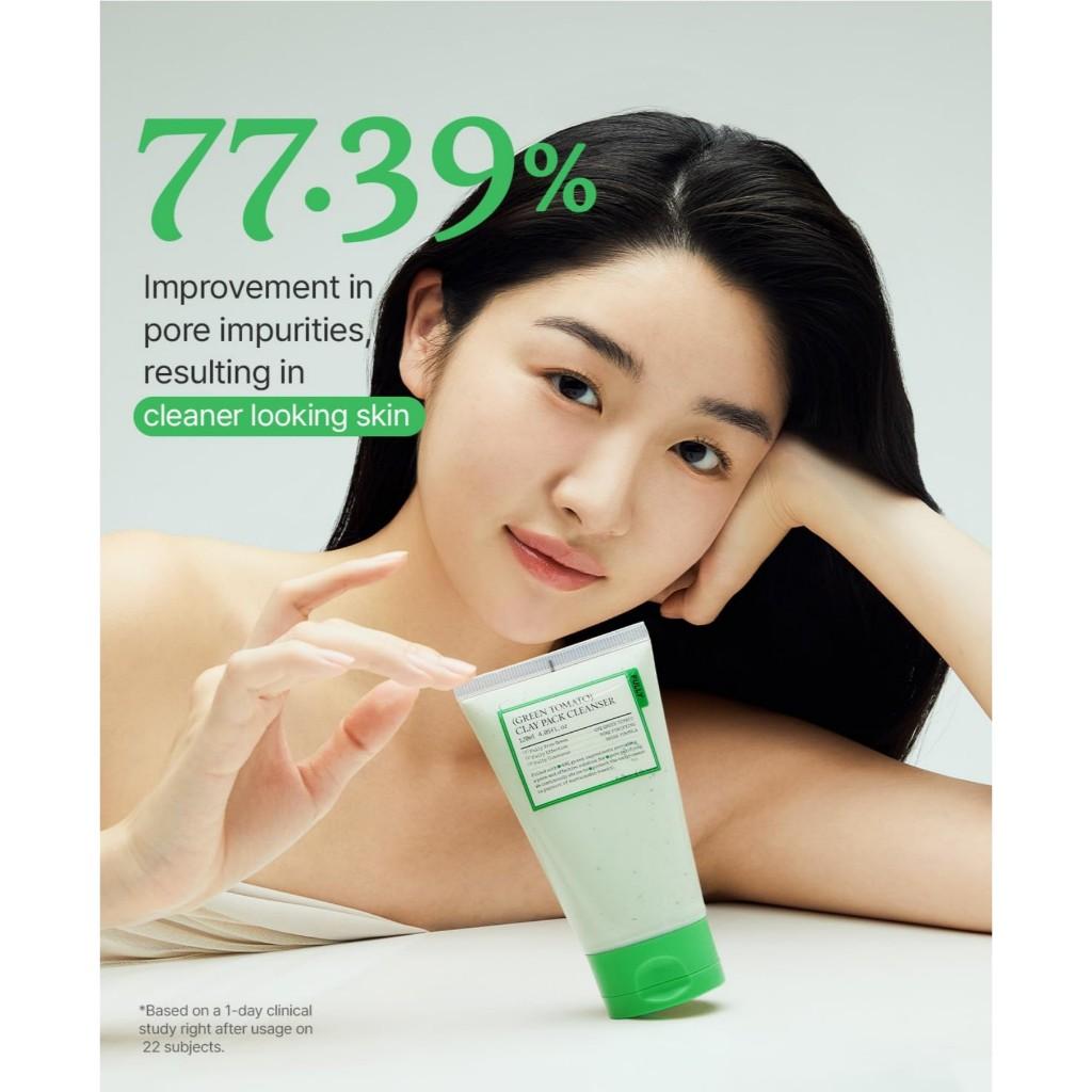 Fully Green Tomato Clay Mask Cleanser 30ml, 120ml