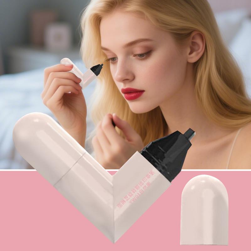 Winged Eye End Stamp Double-Tip Women Makeup Eye End Wing Stamp Waterproof Stencil Portable Quick Drying Cosmetics for Dating