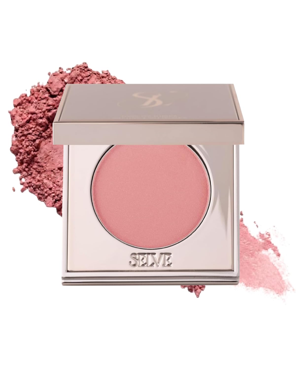 SELVE Foggy Veil Blusher (Cheek) (06 Plum Peach, 4 grams)