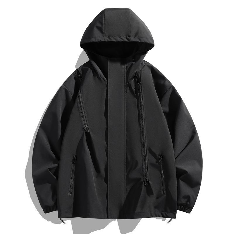 Jacket Men's Spring and Autumn Men's Fine Outdoor Windproof Waterproof Windbreaker Men's Women's Sports Jacket Cardigan