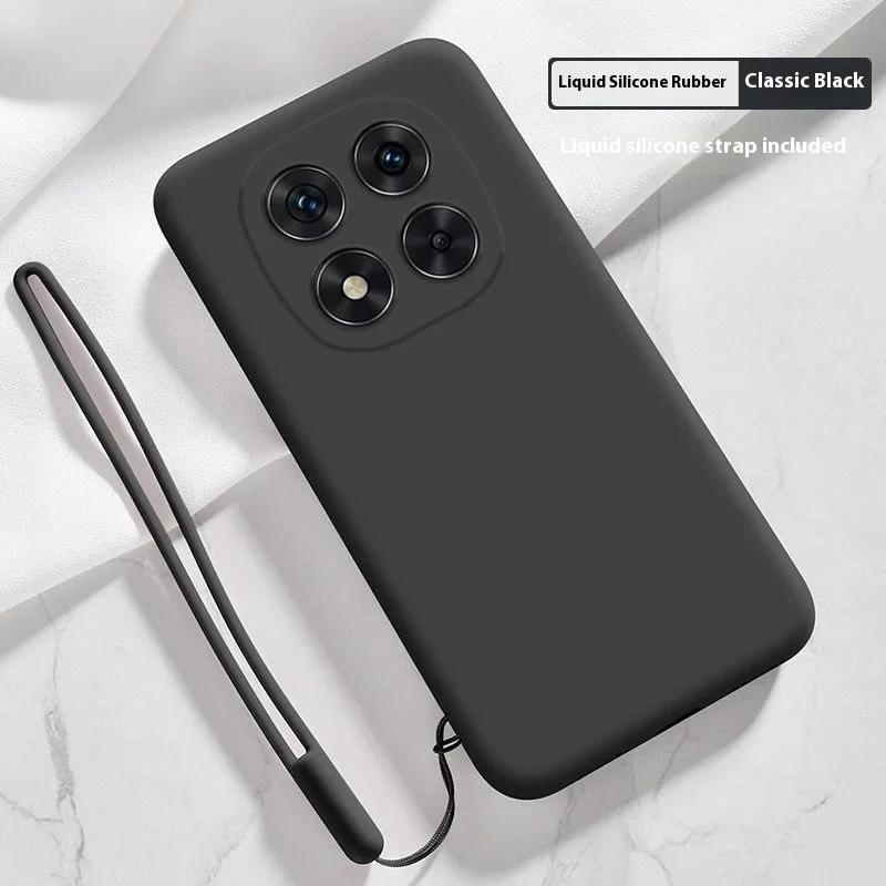 Liquid Silicone Ring Holder Case For Redmi Note 15 4G 15 Pro+ Lens Camera Protective Cover Lanyard For Redmi Note15 ProPlus