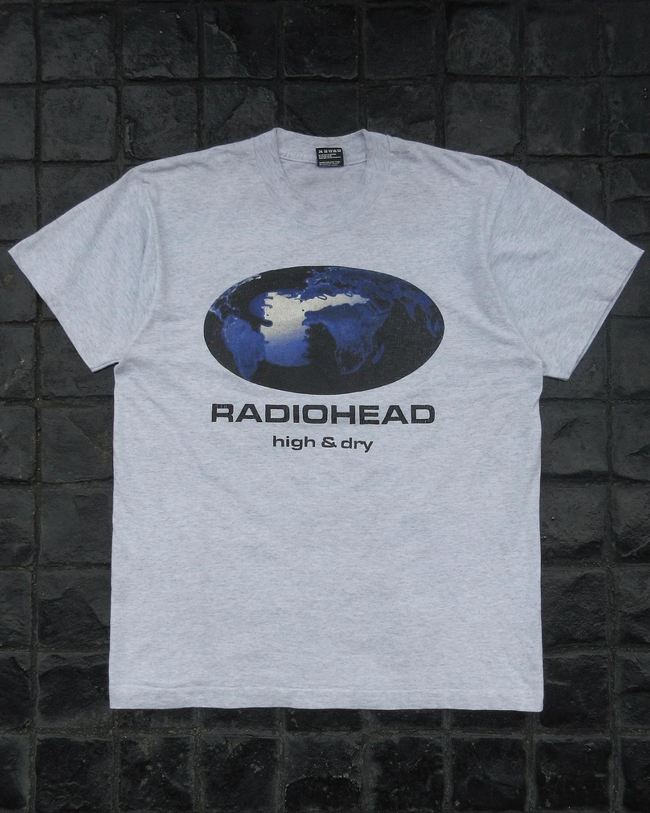 Vintage RADIOHEADd High and Dry 1990 S T- Shirt L