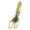 Squid Ornament Copper Sculpture Decor Brass Delicate Craft Vintage Figurine Living Room Office