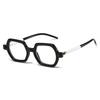Vintage Polygon Optical Frames Men  Fashion Blue Light Blocking Glasses Women Trendy Luxury Brand Design Eyeglasses