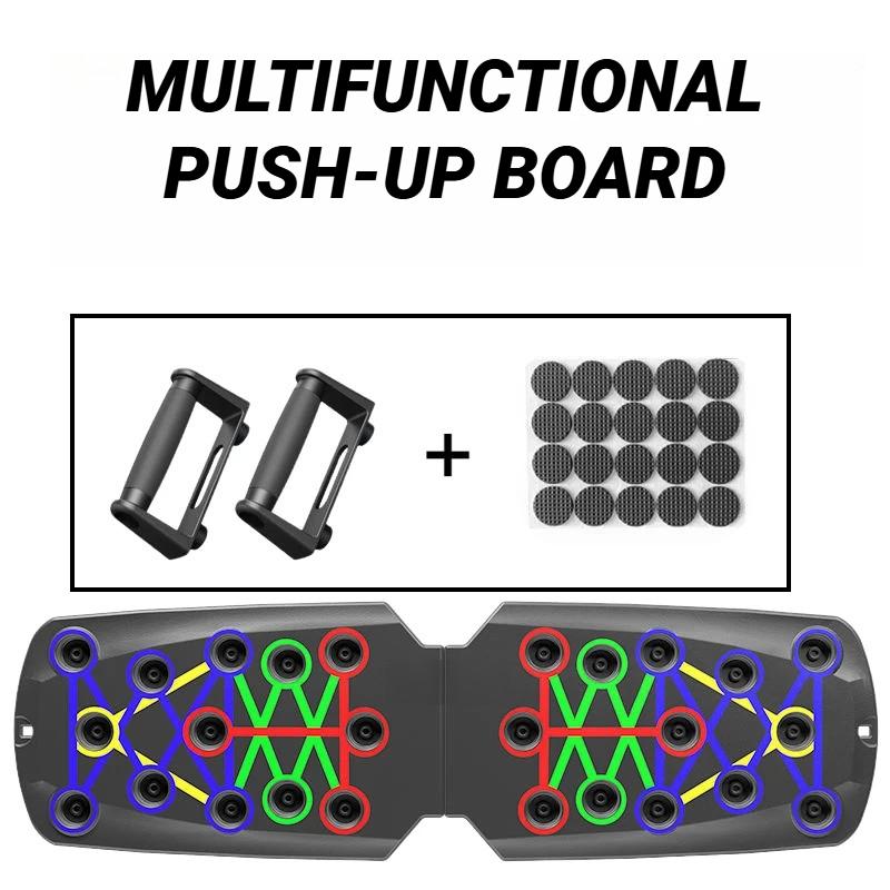 

Portable Multifunctional Push Up Board Fitness And Muscle Training Device Home Workout Set Foldable Push Up Bar Resistance