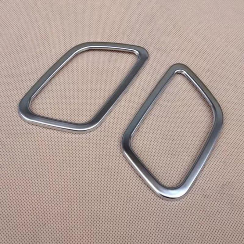 Car Styling ABS/Steel Cover For Hyundai Creta IX25 2014 2015 2016 2017 2018  Garnish Trim Front Air Condition Outlet Vent