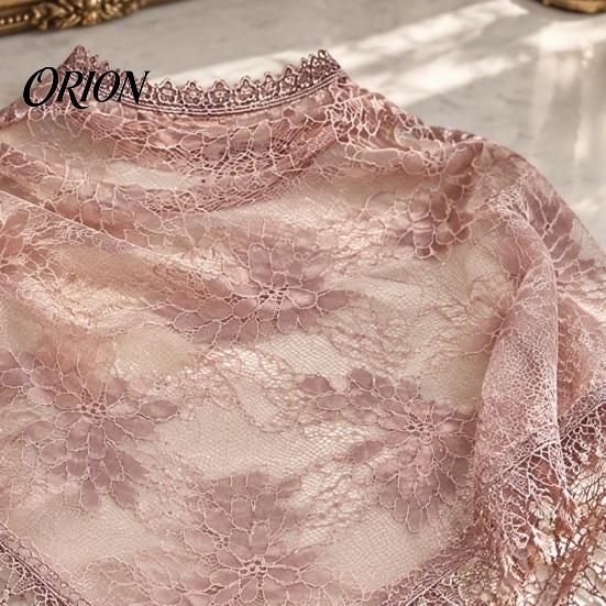 Soft Lightweight Neck Accessory Hollow Lace Triangle Scarf for Women, Grape Pattern Fringe Retro Style Fringed Trim Solid Color Shawl Wrap,