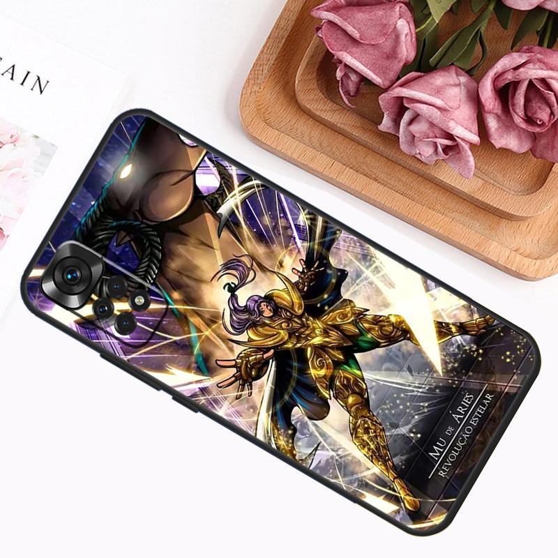 Saint Seiya Aiolos Camus Hülle Für Xiaomi Redmi Note 12 8 9 10 11 Pro Note 12S 11S 10S 9S 9A 9C 9T 10A 10C 12C Cover